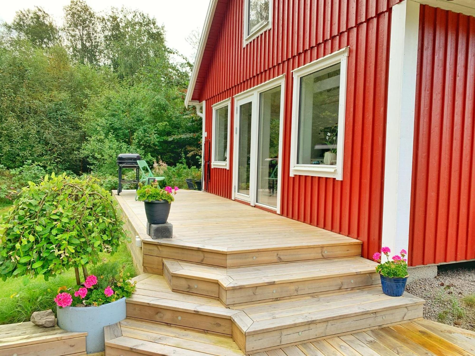 The Blomsholm Cabin - Load Your Electric Car Strömstad Esterno foto