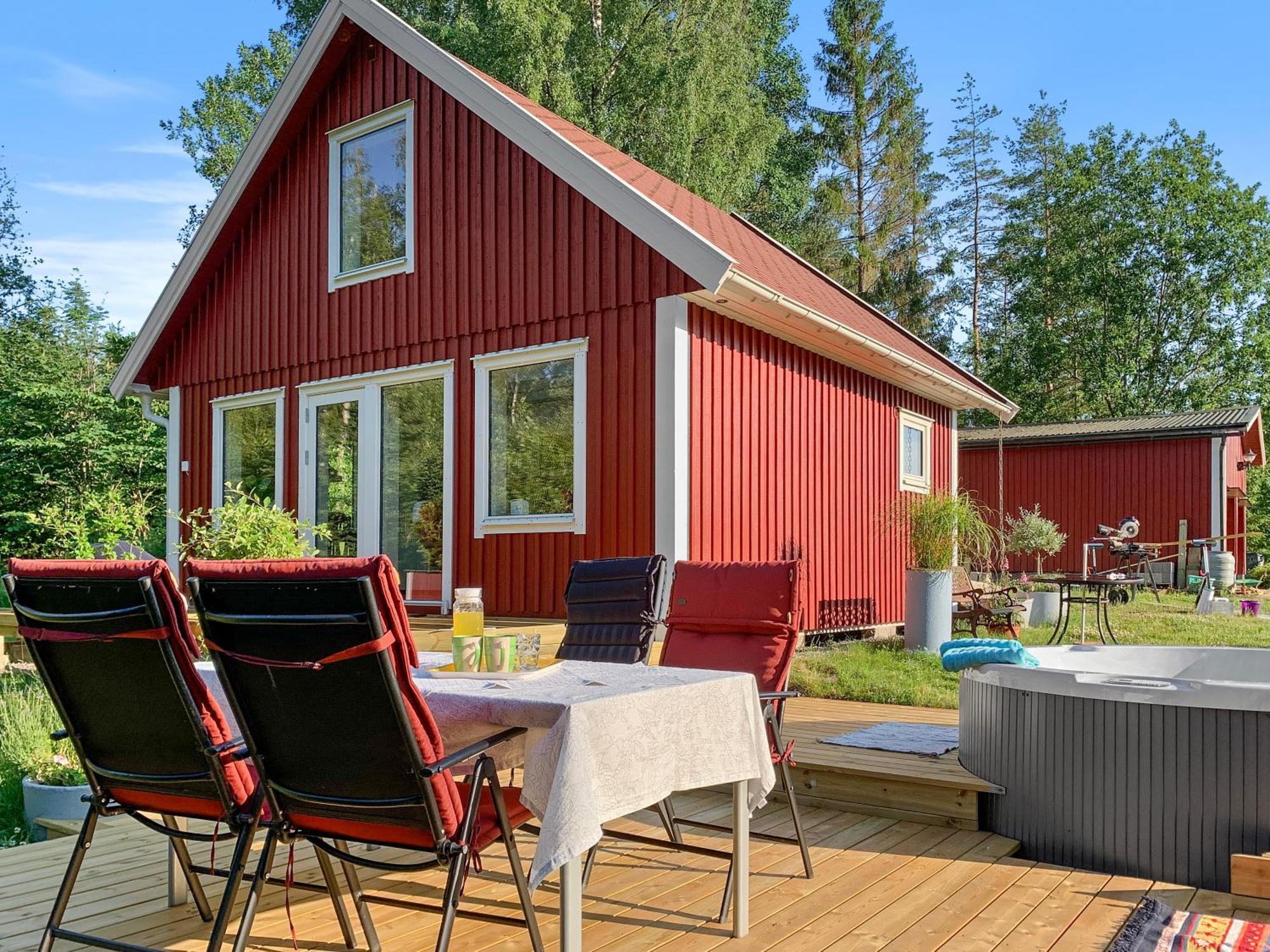 The Blomsholm Cabin - Load Your Electric Car Strömstad Esterno foto